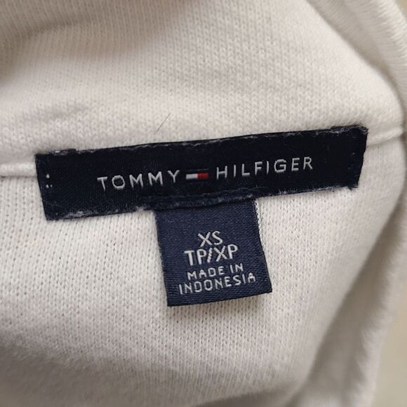 Tommy Hilfiger White Pullover Sweatshirt size XS - Picture 6 of 6
